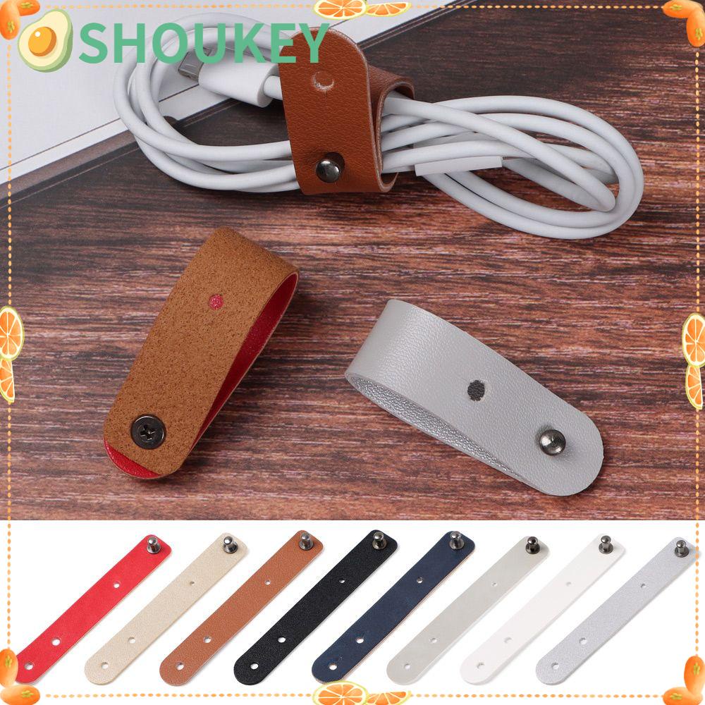 1 Dụng Cụ Quấn Dây Cáp Bằng Da Tiện Dụng