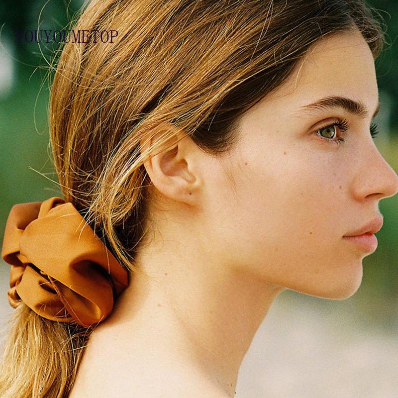 Youyo Dây Buộc Tóc Satin Mềm Mại Cho Nữ