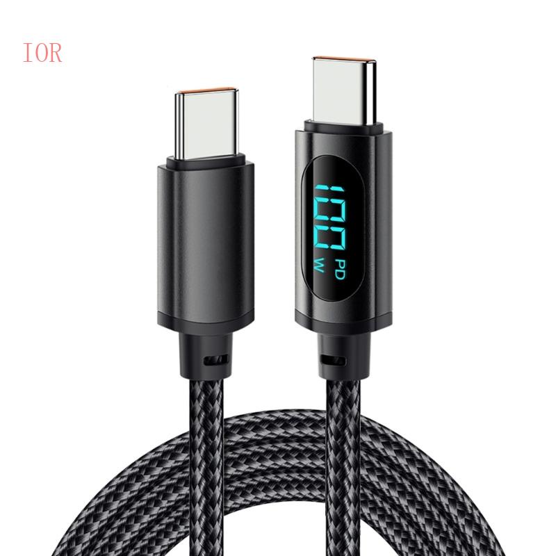 Cáp SạC Nhanh 100W ChuẩN USB C Và MàN HìNh HiểN Thị 1M 3 3FT
