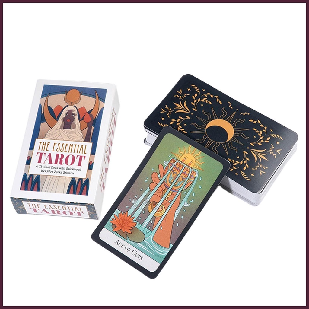 Bộ Thẻ Bài Tarot Oracle Trò Chơi Tiếng Anh Độc Đáo