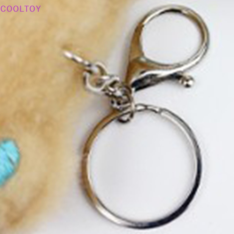 Móc Khóa Hình Gấu / Thỏ 3D Bằng Lông Nhung Dễ Thương Xinh Xắn