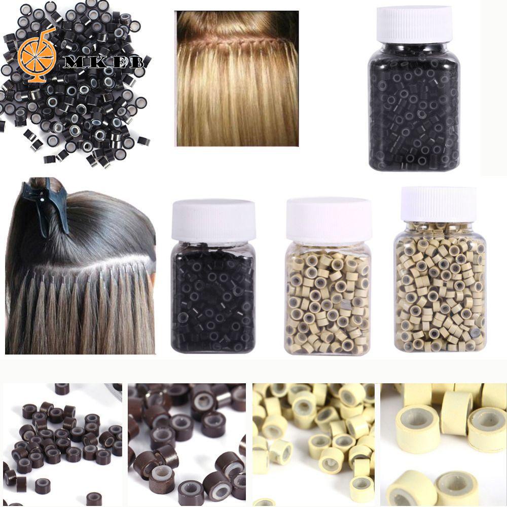 Nhẫn Nối Tóc Nano Hình Lông Vũ / Liên Kết / Hạt Uốn Tóc