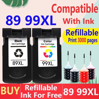 Hộp Mực Màu Cho Máy In Canon Pixma PG-89 PG 89 CL-99 CL99 Canon E560 Pixma