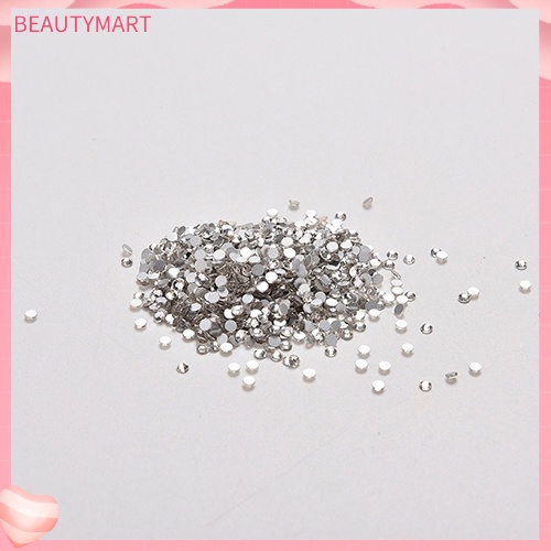 Set 1440 Hạt Cườm Đá Lấp Lánh 1.6mm / 2mm Dùng Trang Trí Móng Tay DIY