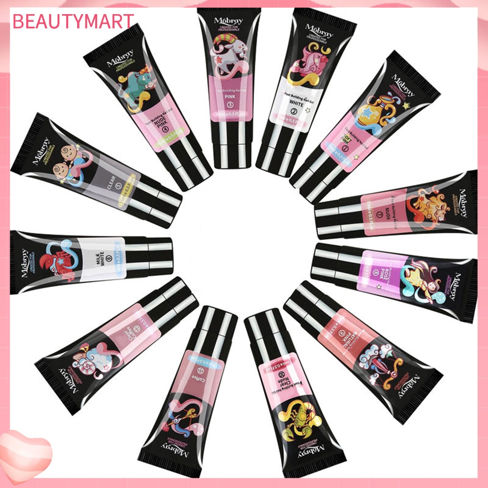 Gel Nối Dài Móng Tay UV LED Nhanh Khô Lâu Trôi 15ml