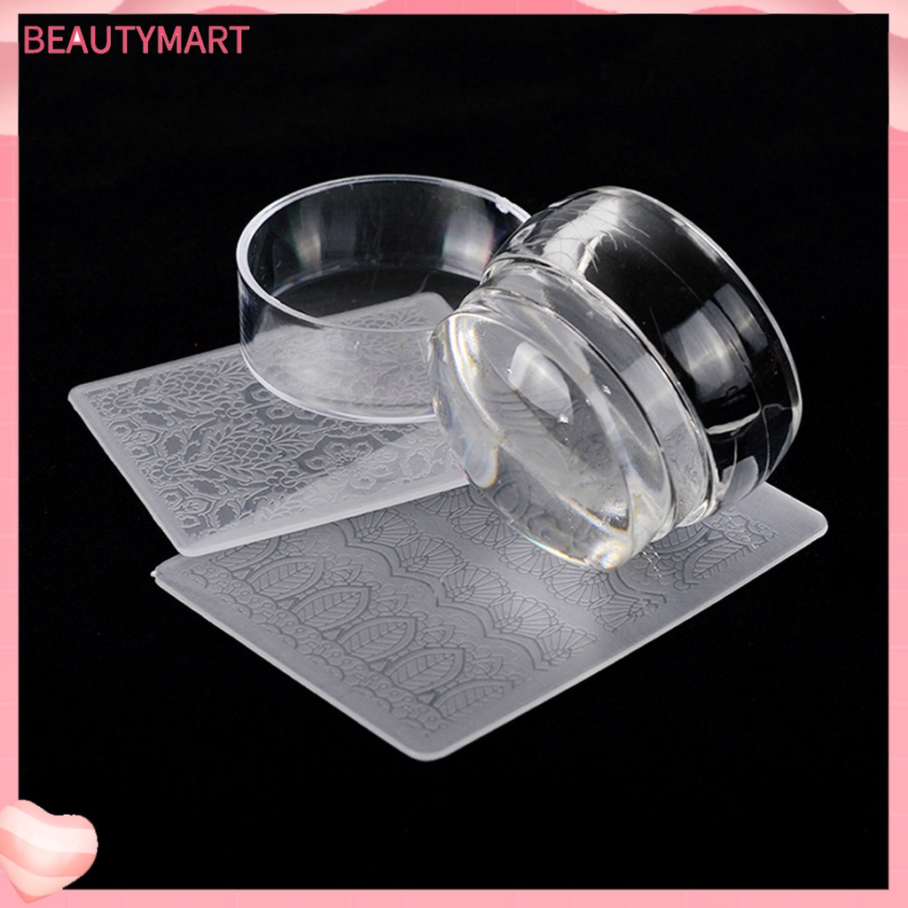 Dụng Cụ Đóng Dấu Trang Trí Móng Tay Nghệ Thuật Tái Sử Dụng Tiện Lợi