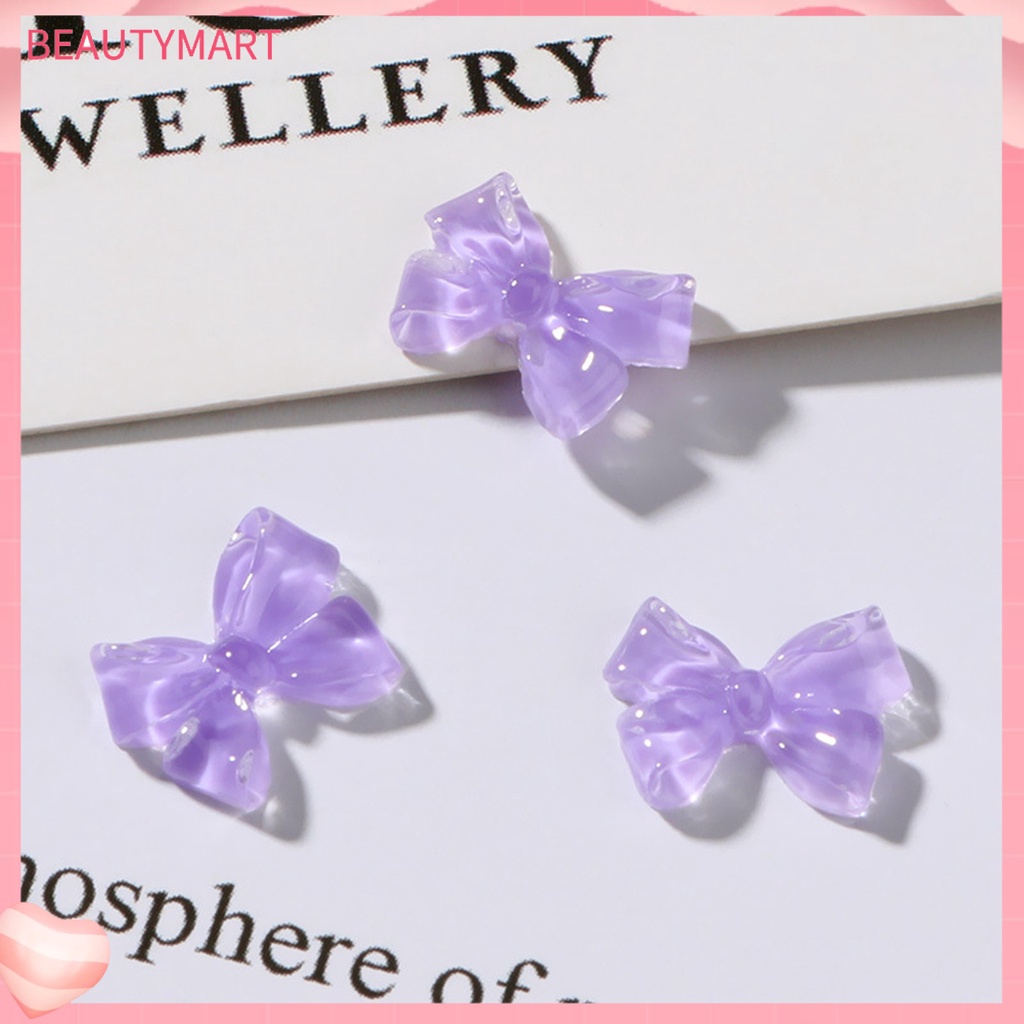 Bộ 50 Phụ Kiện Trang Trí Móng Tay 3D Lấp Lánh Dành Cho Nữ