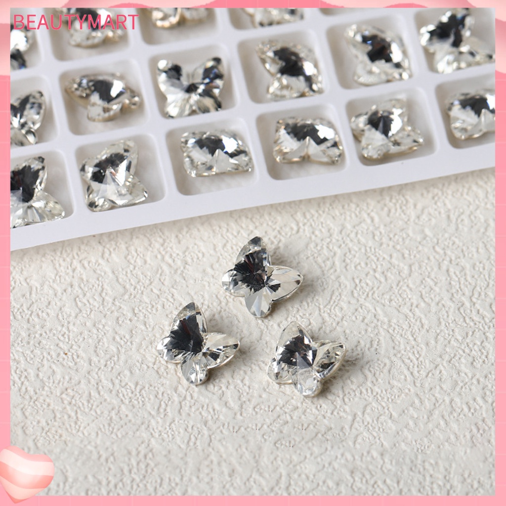 Set 2 / 3 Phụ Kiện 3D Đính Đá Trang Trí Móng Tay Sang Trọng Cho Nữ