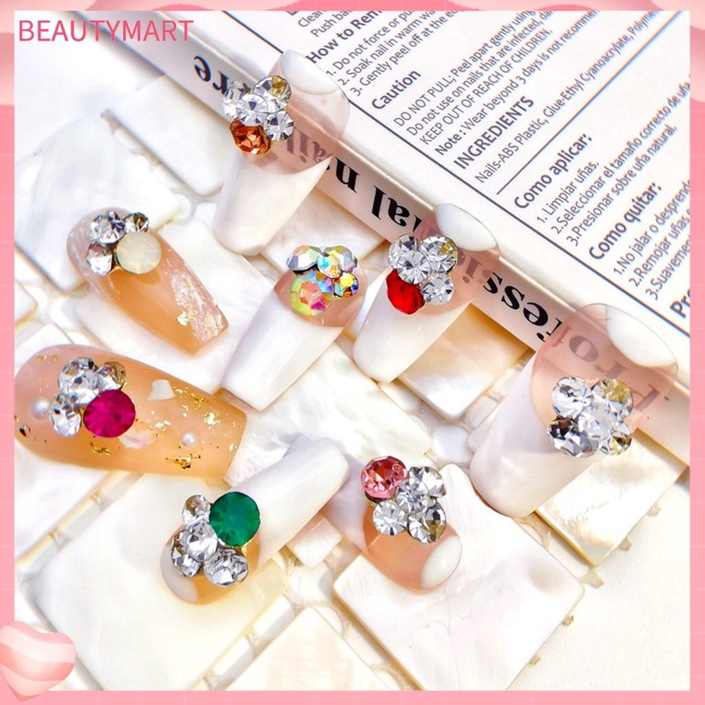 Set 10 Cọc Đính Đá Trang Trí Móng Tay DIY