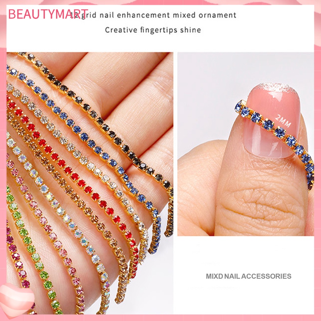 Hộp 12 Ngăn Đựng Phụ Kiện Trang Trí Móng Tay Tạo Hiệu Ứng 3D DIY