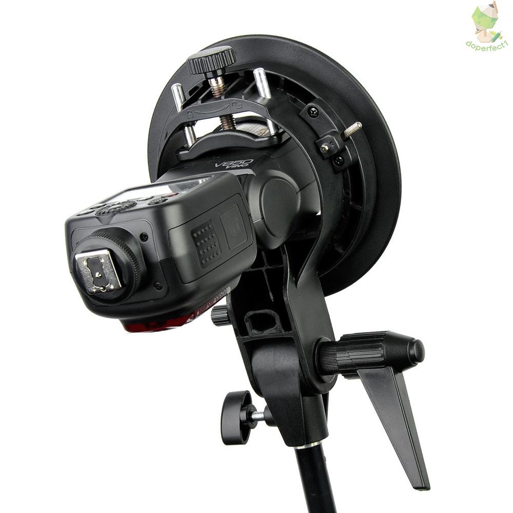 S-Type Bracket Bowens Mount Holder for Speedlite Flash Snoot Softbox   Came-6.5