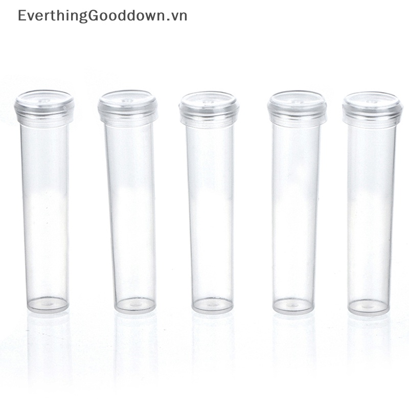 Everthinggooddown Set 10 Ống Nhỏ Đựng Nước Hoa Tươi Có Nắp Đậy