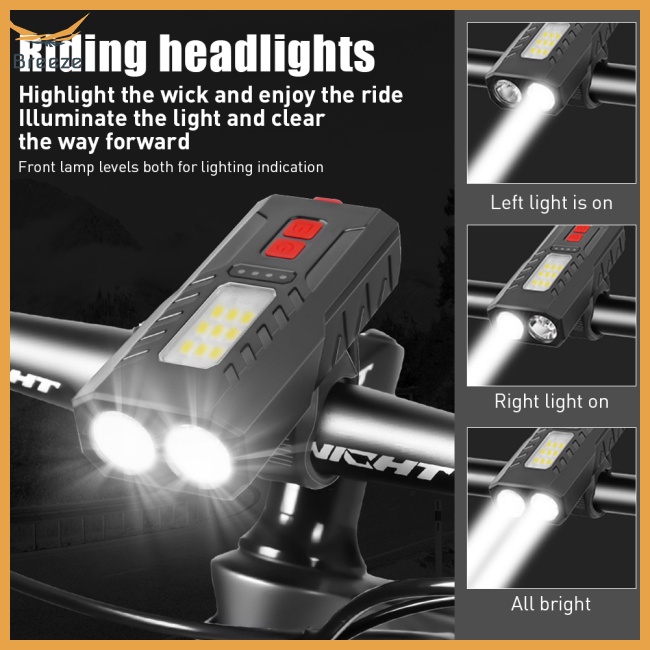 Đèn Pha Led Gắn Phía Trước Xe Đạp An Toàn Tiện Dụng