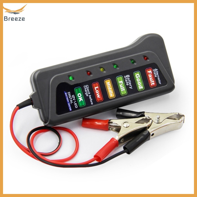 Thiết Bị Kiểm Tra Pin Xe Hơi 6 Bóng Led 12V 15a 250mm