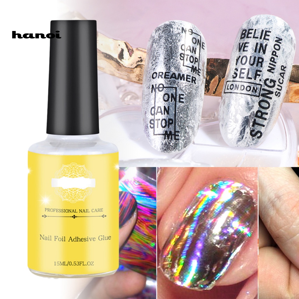 Miếng Dán Móng Tay Dạng Gel Lấp Lánh Độ Bóng Cao Dành Cho Salon