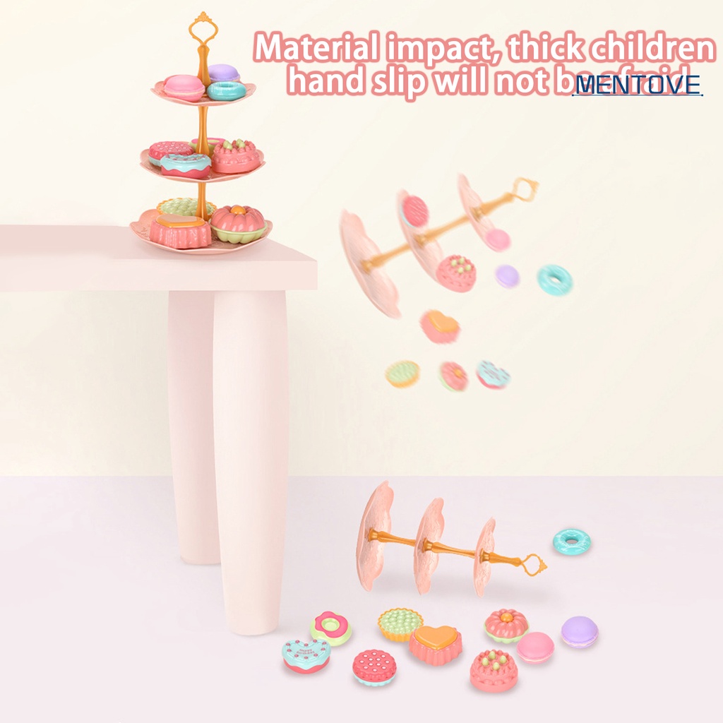 Set 35 Món Đồ Chơi Mô Phỏng Vali + Khay Đựng Ấm Trà + Khay Trưng Bày Bằng ABS Có Thể Tháo Rời Cho Bé Gái