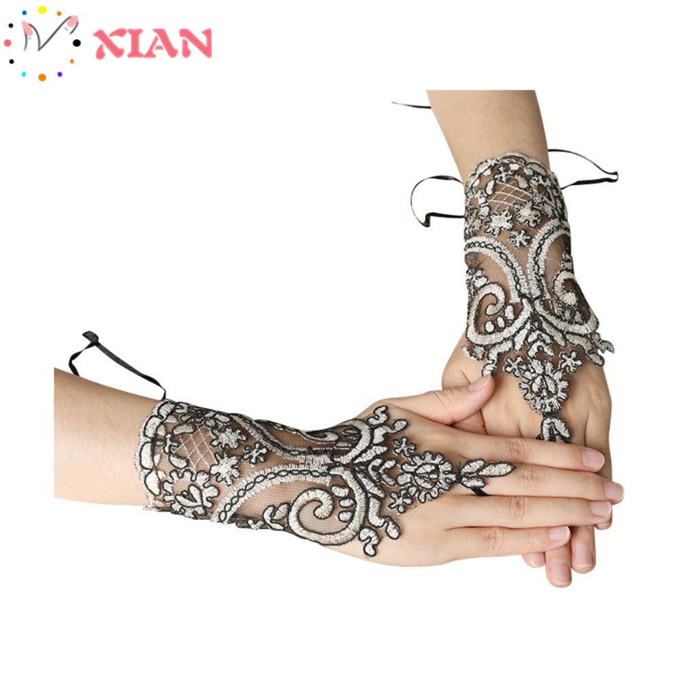 Găng Tay Màu Sắc Đơn Giản Phụ Kiện Buổi Tiệc