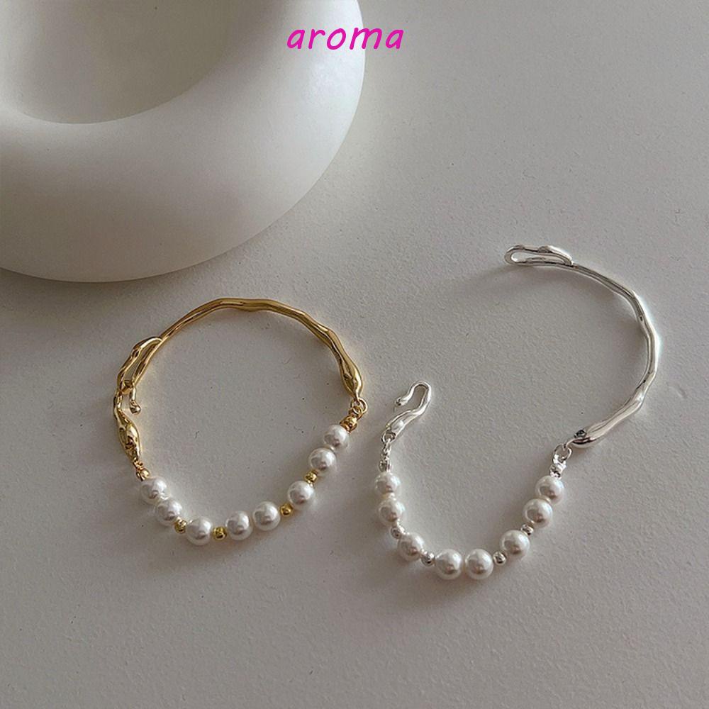 Vòng Tay Kim Loại Phong Cách Baroque Ngọt Ngào Cho Nữ