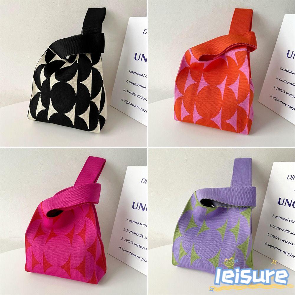 Túi Xách Đan Len Thủ Công Thắt Nút Độc Đáo Hợp Thời Trang Cho