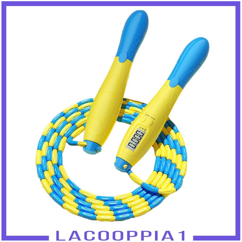 [Lacooppia1] Dây Nhảy Sợi Xỏ Hạt Mềm Mại Dùng Để Đếm Bước Dành Cho Trẻ Em