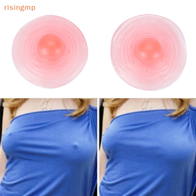 Miếng Dán Ngực Giả Bằng Silicone Tiện Dụng Cho Nữ