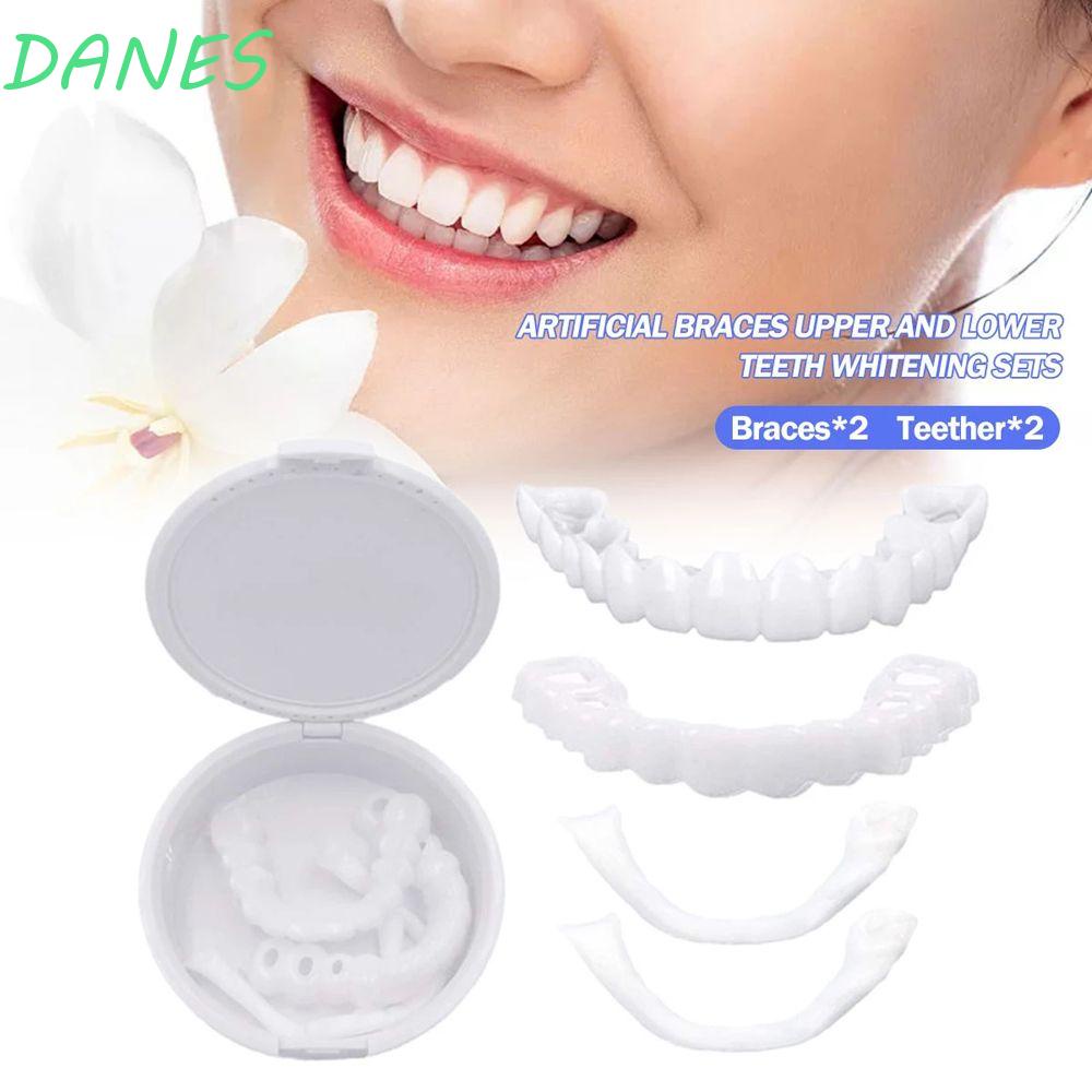 Vỏ Bọc Răng Giả Tạm Thời Hình Mặt Cười Cho Nam Nữ