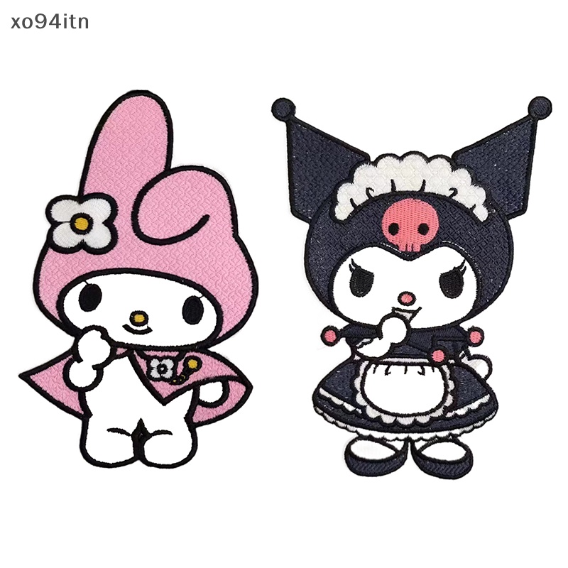 Miếng Vá Trang Trí Quần Áo Tự Làm Hình Kuromi Hoạt Hình Dễ Thương