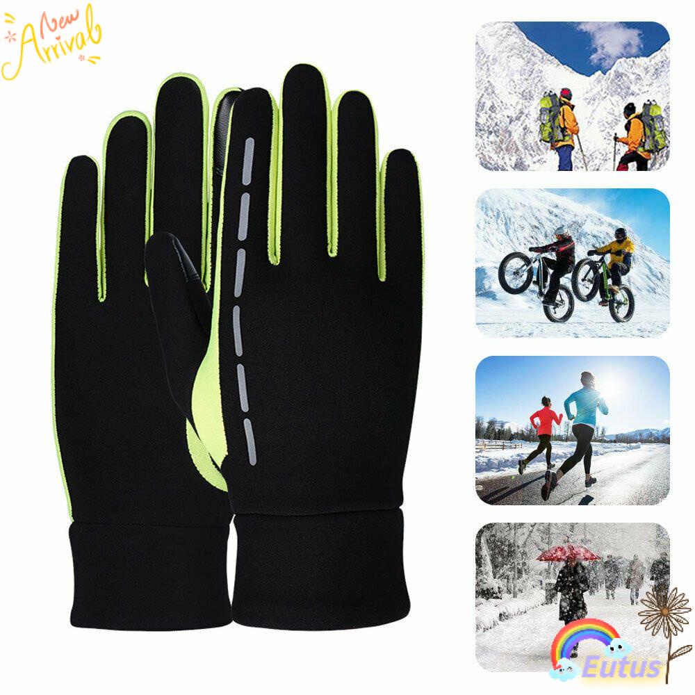 1 Đôi Găng Tay Trượt Tuyết Lái Xe Chống Trượt Có Thể Chạm Màn Hình Cảm Ứng