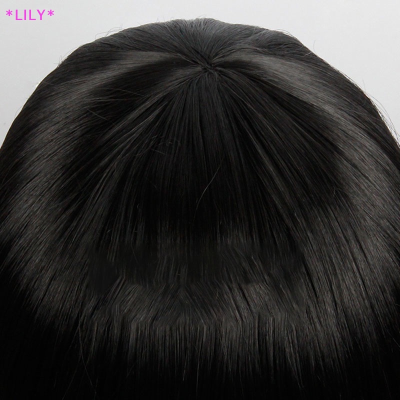 Lily Anime nhân vật hoạt hình jabami yumeko đen dài thẳng tóc giả cosplay Party uuu