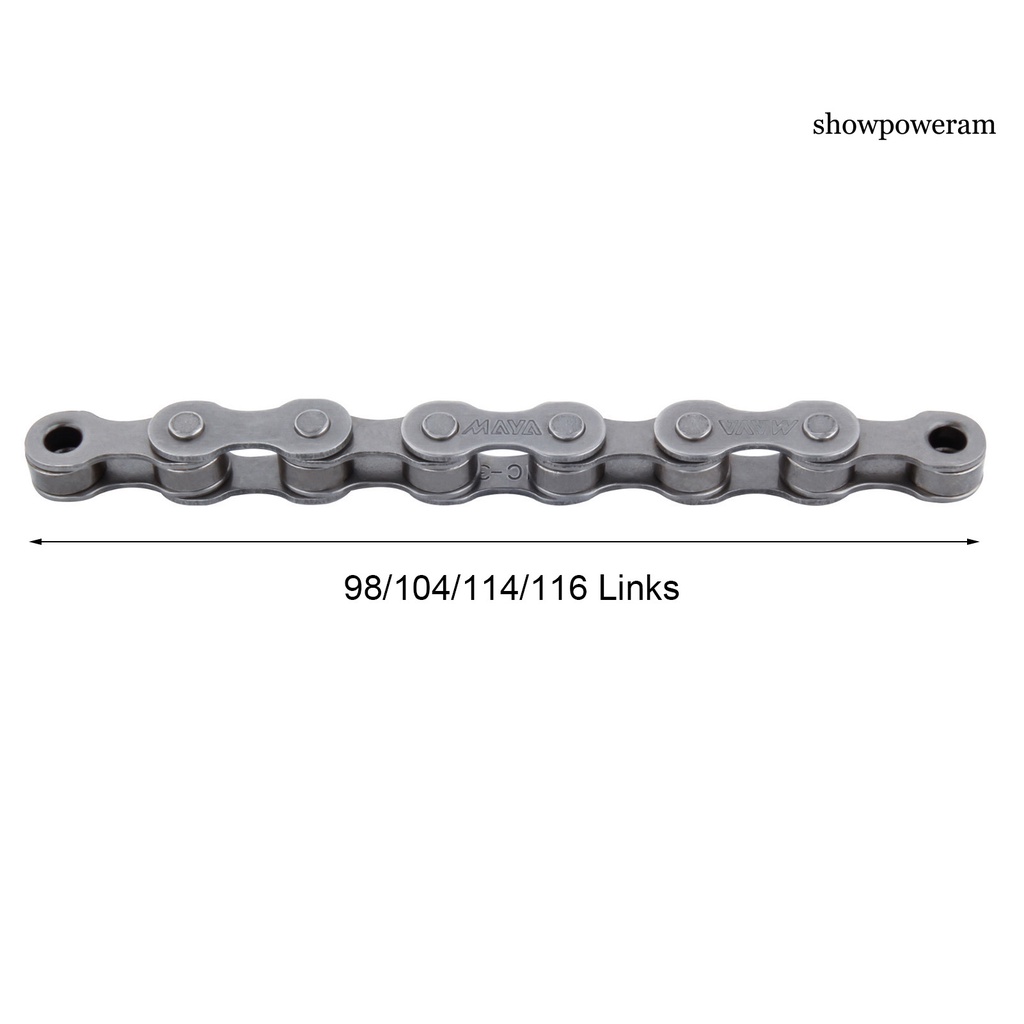 Dây Xích Đơn Bằng Thép Carbon Chống Mòn Chống Ăn Mòn Cho Xe Đạp MTB