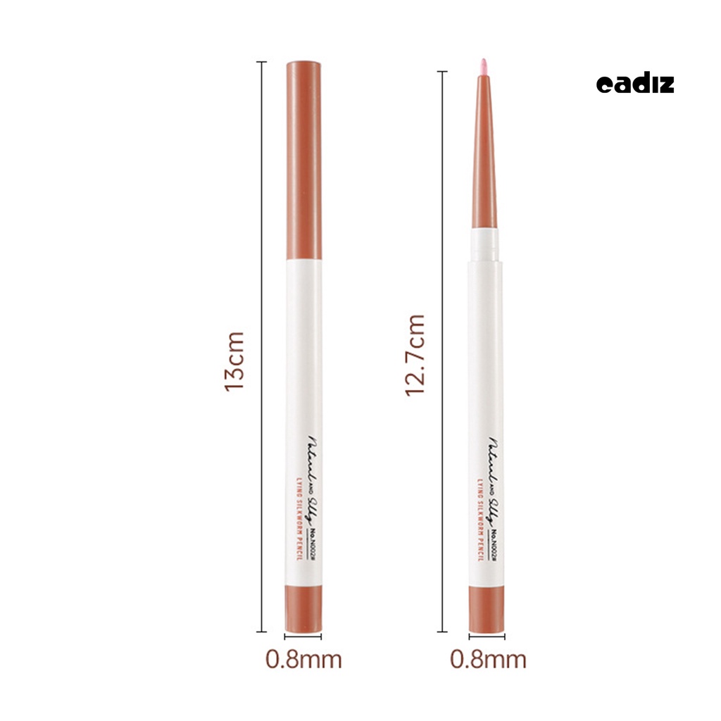 Bút Kẻ Mắt Trang Điểm Bắt Sáng 4 Màu Sắc Không Gây Kích Ứng An Toàn Cho Nữ