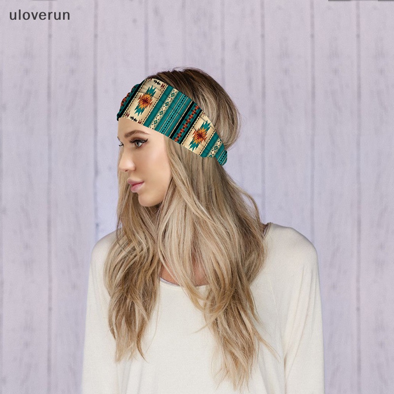 Băng Đô Thể Thao Bản Rộng Thấm Hút Mồ Hôi In Hình 3D