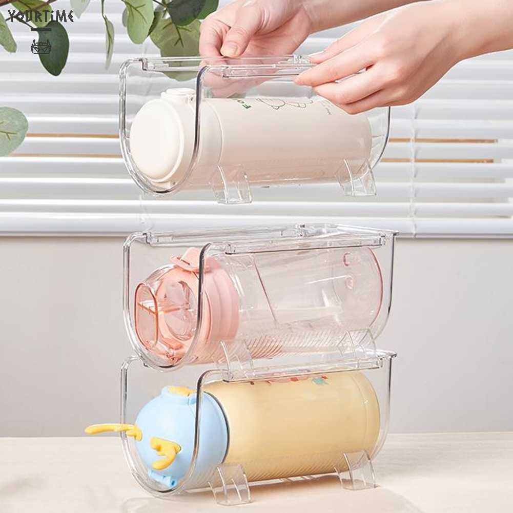 Giá Đựng Chai Nước Nhỏ Gọn Có Thể Tái Sử Dụng Cho Nhà Bếp