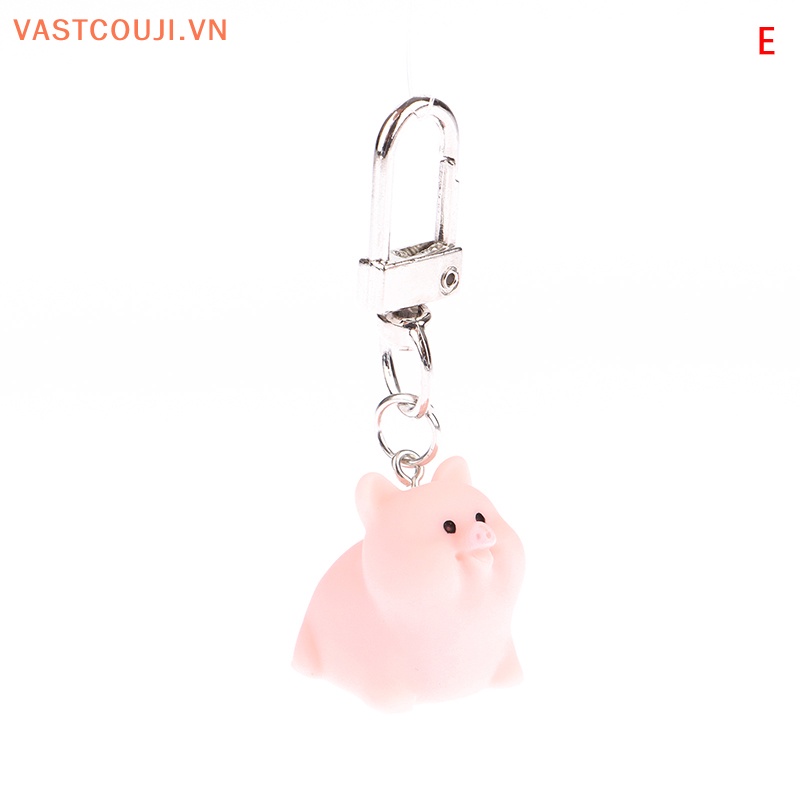 Móc Khóa Hình Heo Hồng Đáng Yêu Xinh Xắn