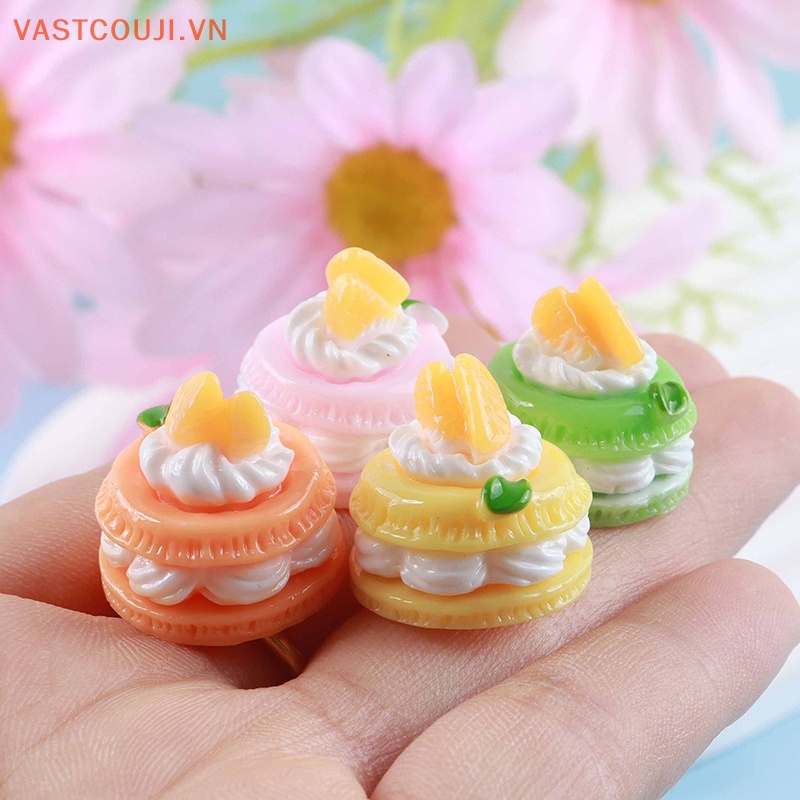 Set 5 Mô Hình Bánh Ngọt VASTJI Trang Trí Nhà Búp Bê