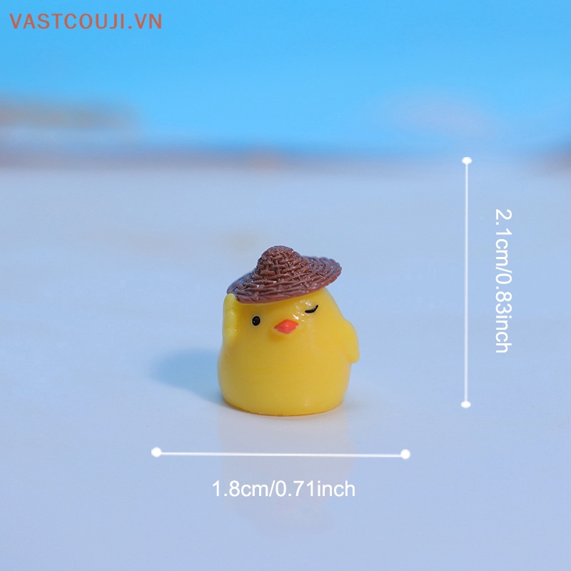 Mô Hình Gà Bằng Nhựa Resin Trang Trí Tiểu Cảnh