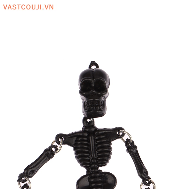 Móc Khóa Hình Đầu Lâu Phát Quang Phong Cách Gothic Thời Trang