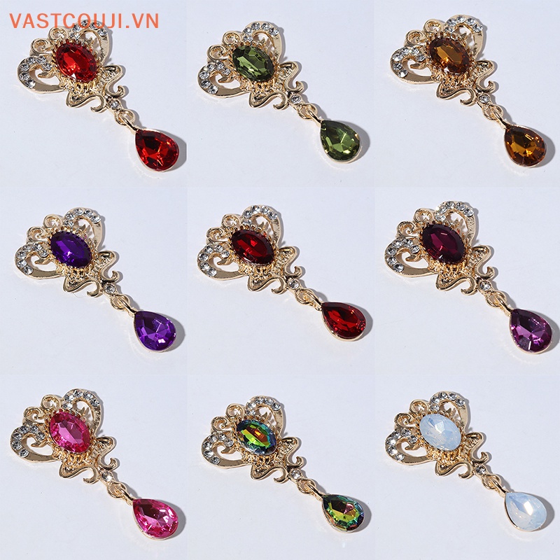 Nút Acrylic Hình Bướm Đính Đá Dùng Làm Trang Sức DIY