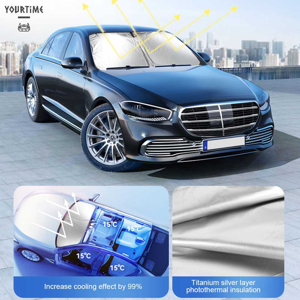 Tấm Che Nắng Gắn Cửa Sổ Xe Hơi Tiện Dụng