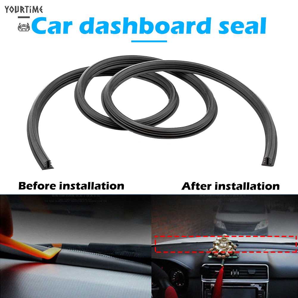 Cuộn Dây Cao Su 1.6m Cách Âm Dán Bảng Điều Khiển Xe Hơi