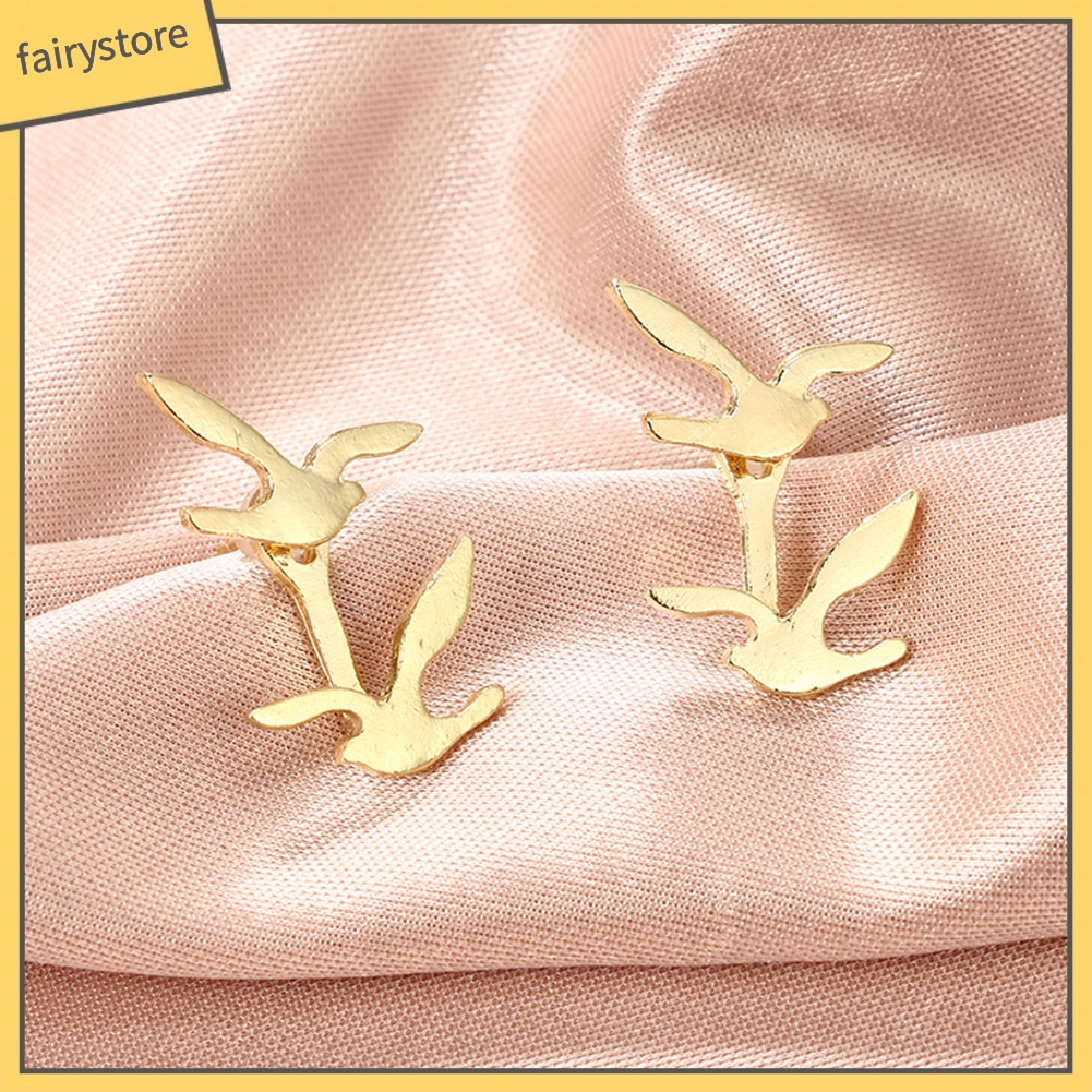 Khuyên Tai Hình Tai Chim / Hình Học Không Đối Xứng [FRO] Cho Nữ