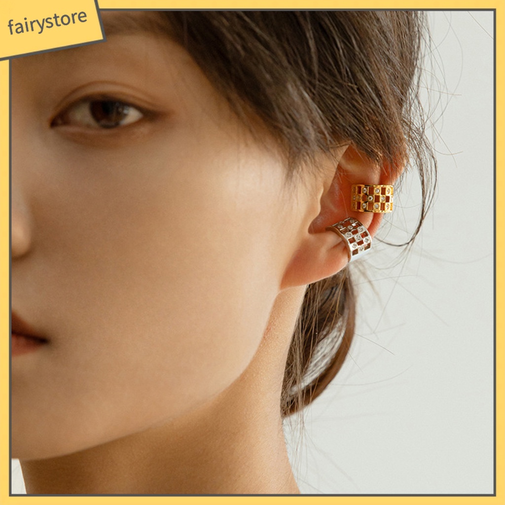 1 Đôi Bông Tai Thiết Kế Kiểu Bảng Điều Khiển Lỗ Thời Trang Cao Cấp Không Gây Dị Ứng Dành Cho Nữ