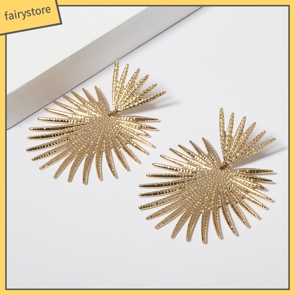 Khuyên Tai Hình Quạt / Trái Tim Vintage Cho Nữ