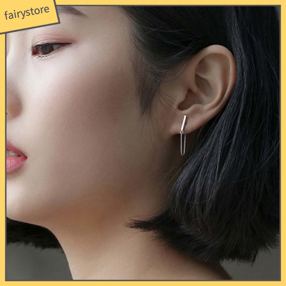 Khuyên Tai Dạng Hạt Chuỗi Tối Giản Cho Nữ [FRO]