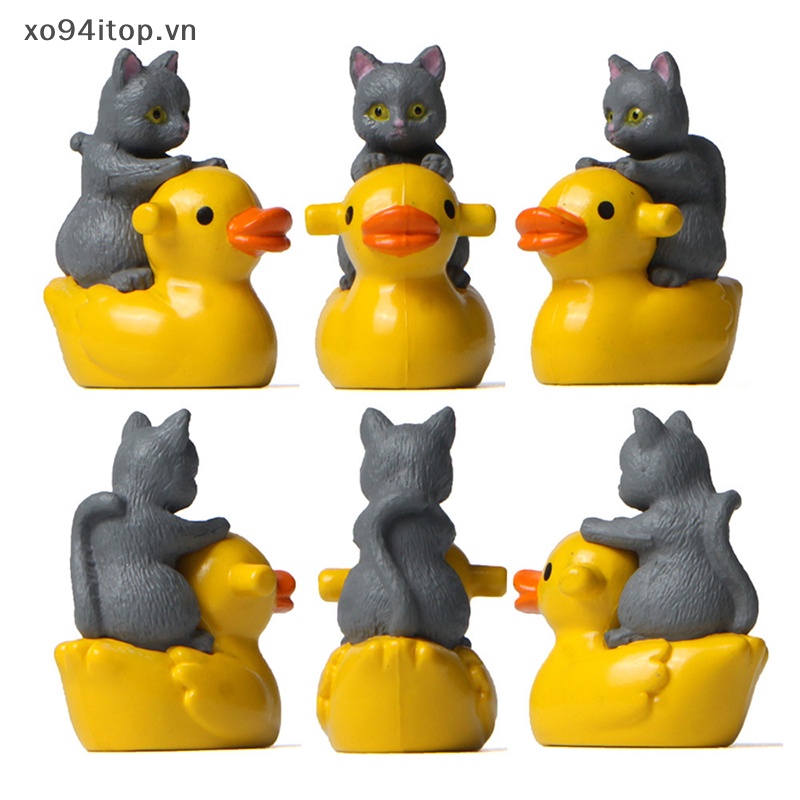 Mô Hình Vịt Vàng Nhỏ Xinh Trang Trí Nhà Cửa