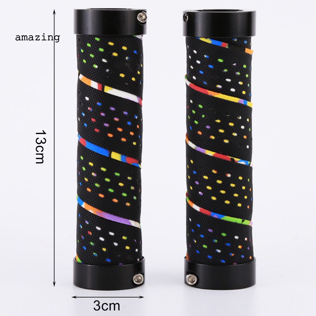 Set 2 Vỏ Bọc Tay Lái Xe Đạp MTB Hấp Thụ Sốc Chống Trượt