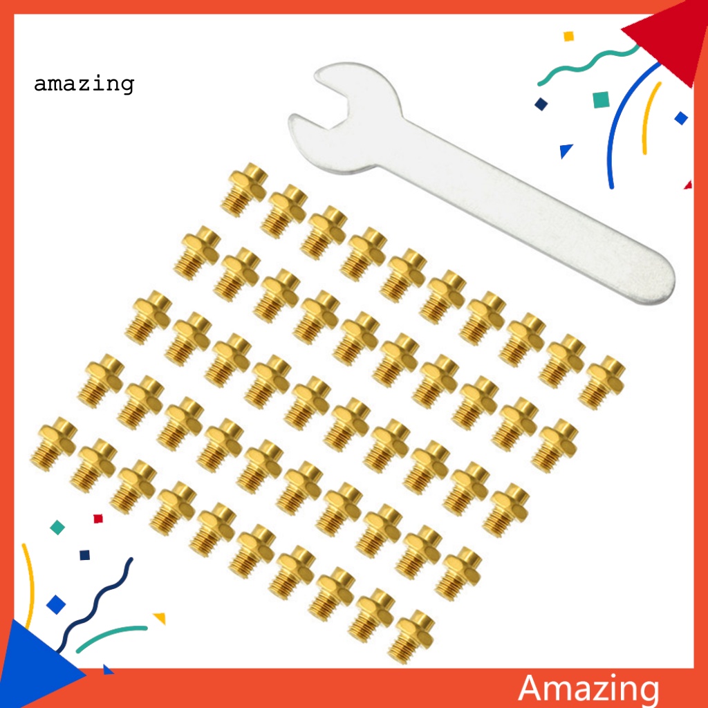 Bộ 50 Đinh Ốc Mqzi M4 Gắn Bàn Đạp Xe Đạp Leo Núi Chống Trượt Siêu Nhẹ