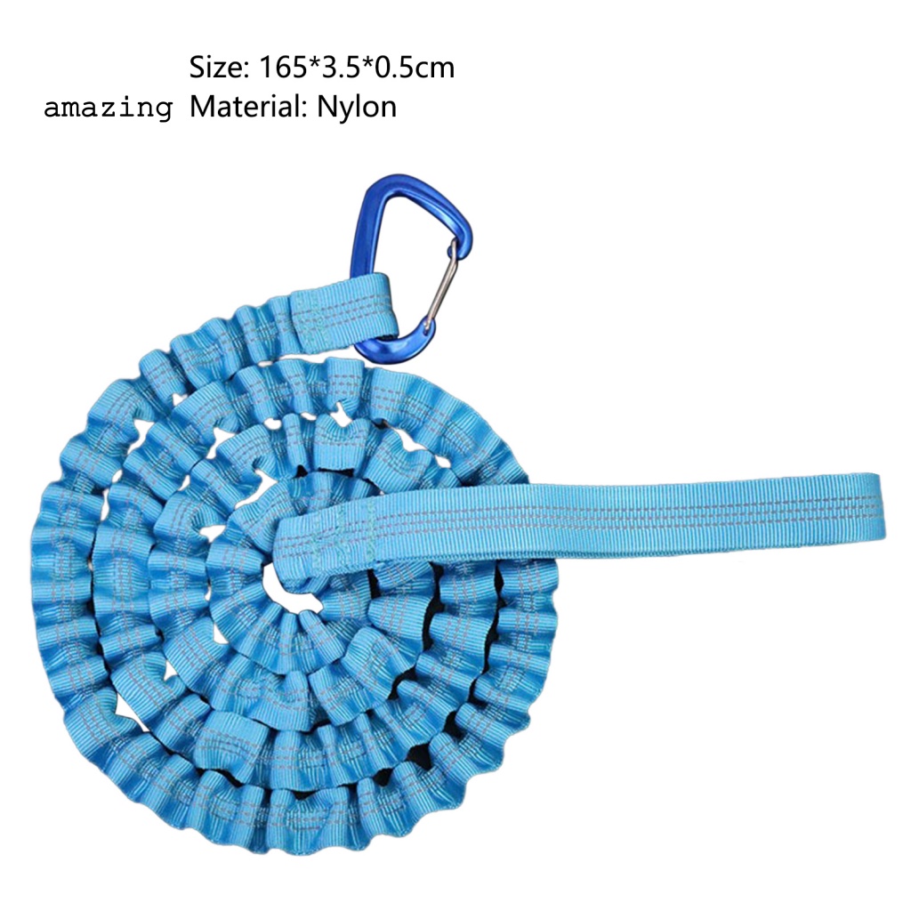 1 Bộ Dây Thừng Kéo Xe Đạp Bằng Nylon Co Giãn Giảm Xóc