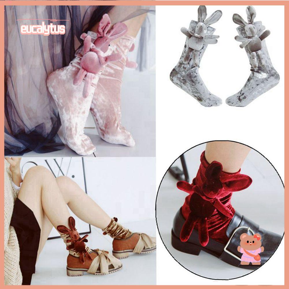 Vớ Nhung Mềm Xinh Xắn Thủ Công Cho Nữ