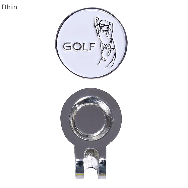 [Dhin] Phụ Kiện Đánh Dấu Bóng Golf Kèm Kẹp Nam Châm Họa Tiết Humanoid Vui Nhộn Tuyệt Vời